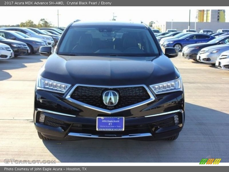 Crystal Black Pearl / Ebony 2017 Acura MDX Advance SH-AWD