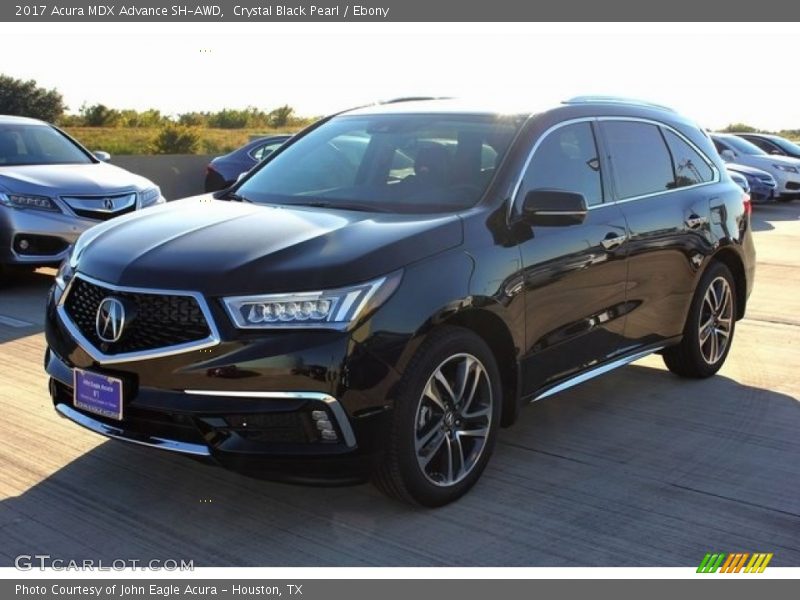 Crystal Black Pearl / Ebony 2017 Acura MDX Advance SH-AWD
