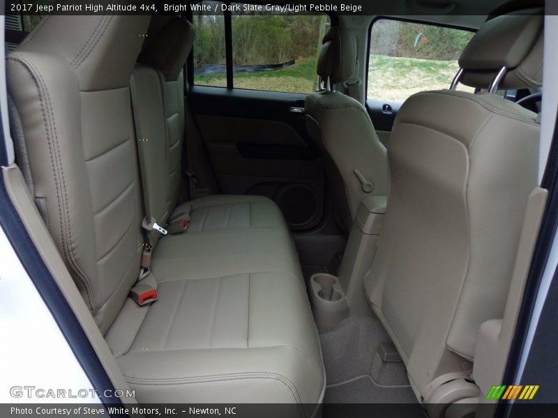 Bright White / Dark Slate Gray/Light Pebble Beige 2017 Jeep Patriot High Altitude 4x4