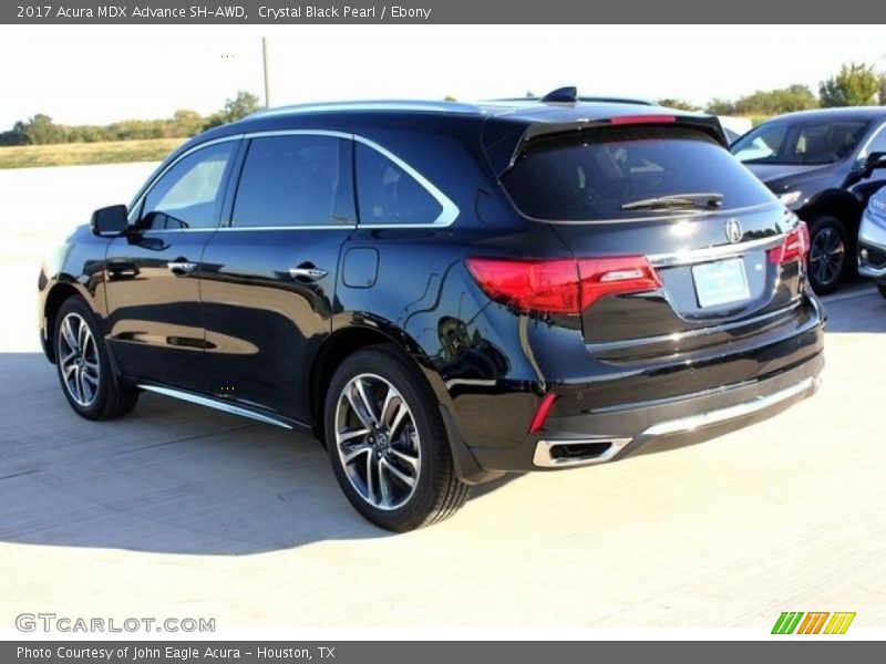 Crystal Black Pearl / Ebony 2017 Acura MDX Advance SH-AWD