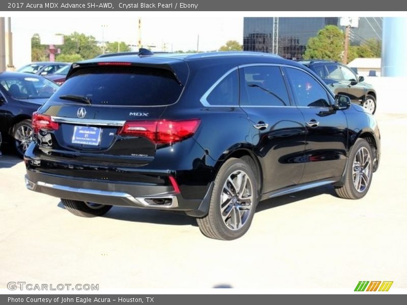 Crystal Black Pearl / Ebony 2017 Acura MDX Advance SH-AWD