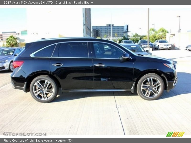 Crystal Black Pearl / Ebony 2017 Acura MDX Advance SH-AWD