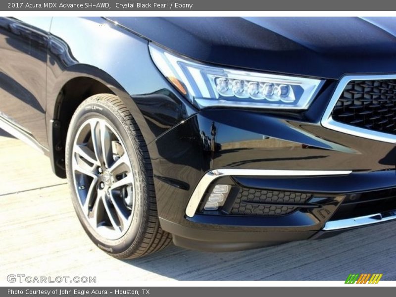 Crystal Black Pearl / Ebony 2017 Acura MDX Advance SH-AWD