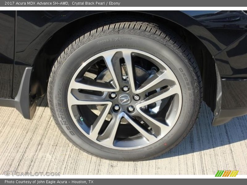 Crystal Black Pearl / Ebony 2017 Acura MDX Advance SH-AWD