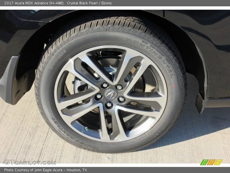 Crystal Black Pearl / Ebony 2017 Acura MDX Advance SH-AWD