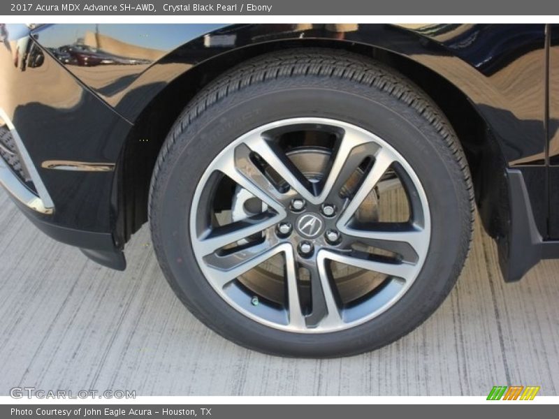 Crystal Black Pearl / Ebony 2017 Acura MDX Advance SH-AWD