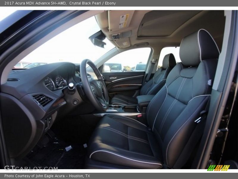 Crystal Black Pearl / Ebony 2017 Acura MDX Advance SH-AWD