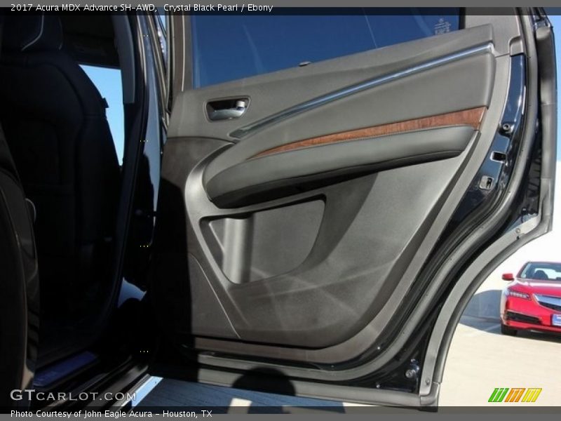 Crystal Black Pearl / Ebony 2017 Acura MDX Advance SH-AWD