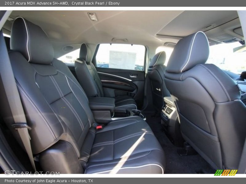 Crystal Black Pearl / Ebony 2017 Acura MDX Advance SH-AWD