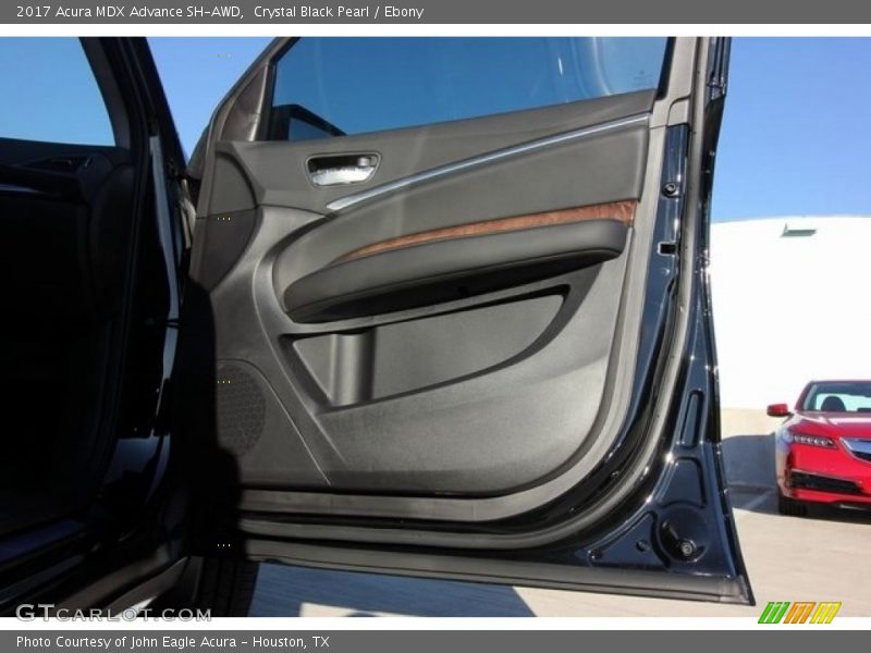 Crystal Black Pearl / Ebony 2017 Acura MDX Advance SH-AWD