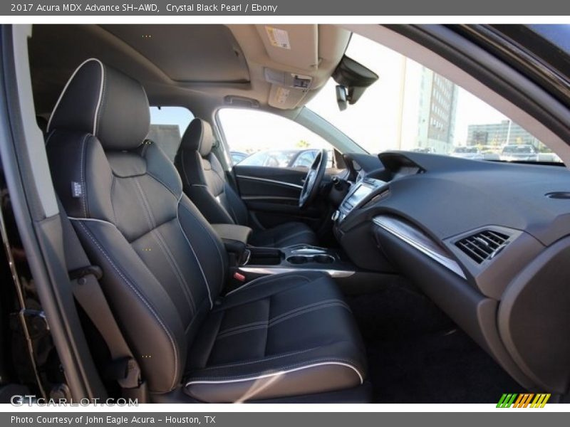Crystal Black Pearl / Ebony 2017 Acura MDX Advance SH-AWD