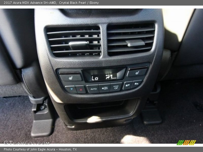 Crystal Black Pearl / Ebony 2017 Acura MDX Advance SH-AWD