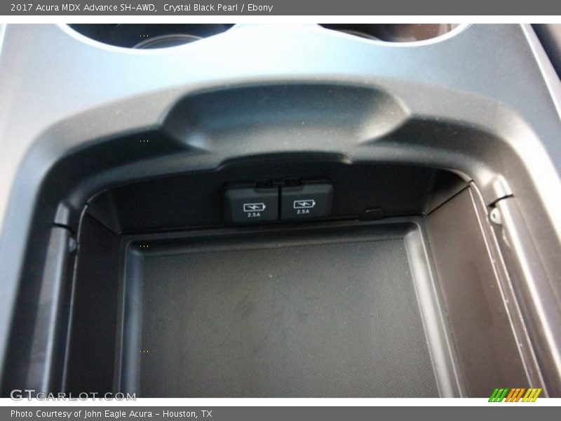Crystal Black Pearl / Ebony 2017 Acura MDX Advance SH-AWD
