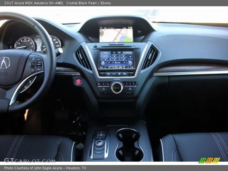 Crystal Black Pearl / Ebony 2017 Acura MDX Advance SH-AWD