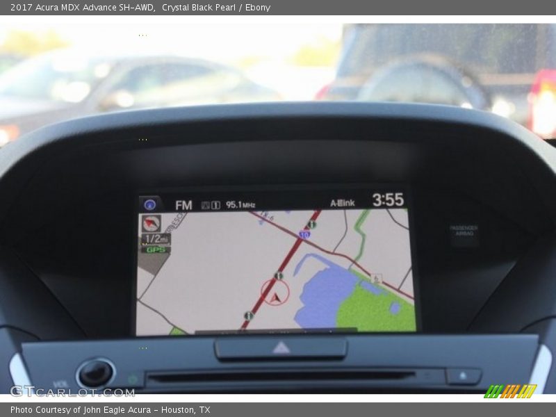 Crystal Black Pearl / Ebony 2017 Acura MDX Advance SH-AWD