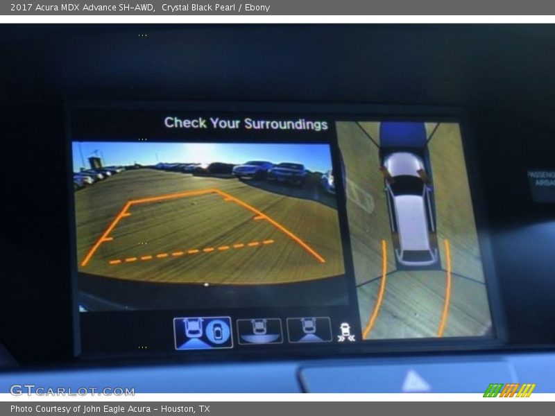 Crystal Black Pearl / Ebony 2017 Acura MDX Advance SH-AWD