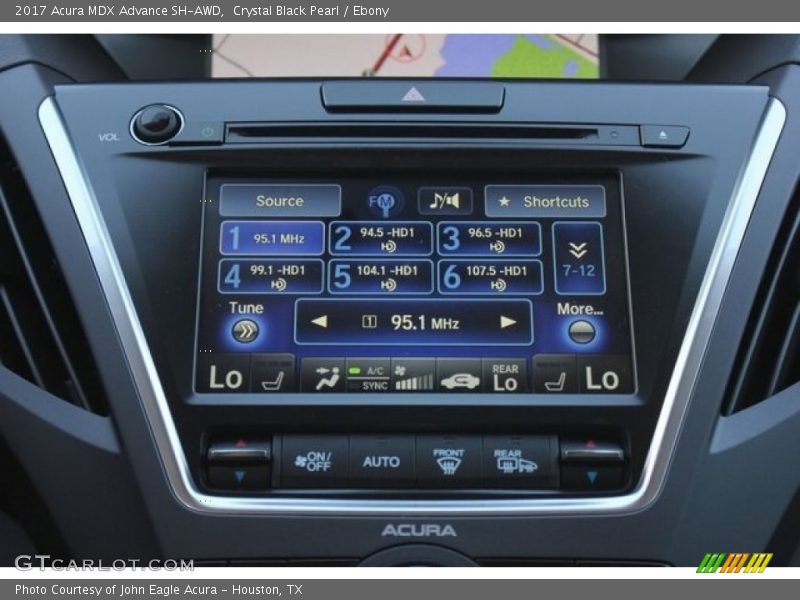 Crystal Black Pearl / Ebony 2017 Acura MDX Advance SH-AWD