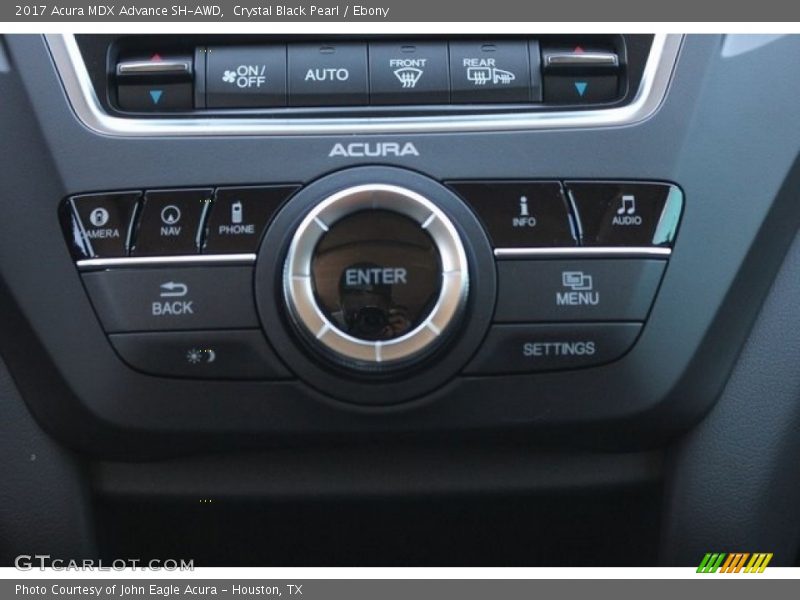 Crystal Black Pearl / Ebony 2017 Acura MDX Advance SH-AWD