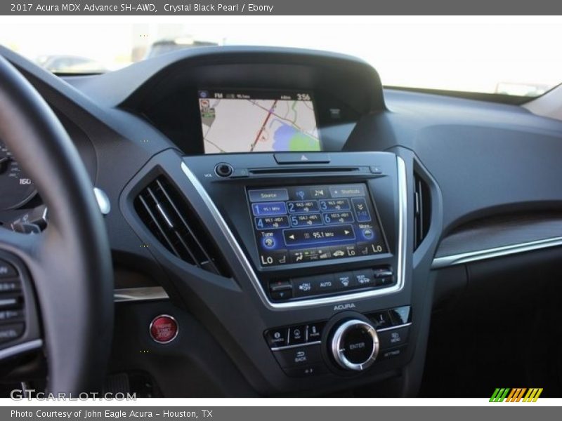 Crystal Black Pearl / Ebony 2017 Acura MDX Advance SH-AWD
