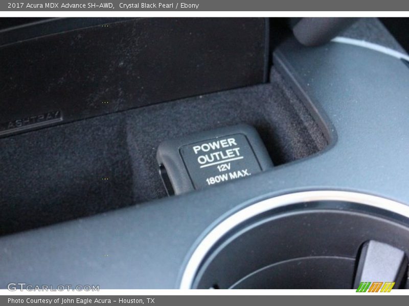 Crystal Black Pearl / Ebony 2017 Acura MDX Advance SH-AWD