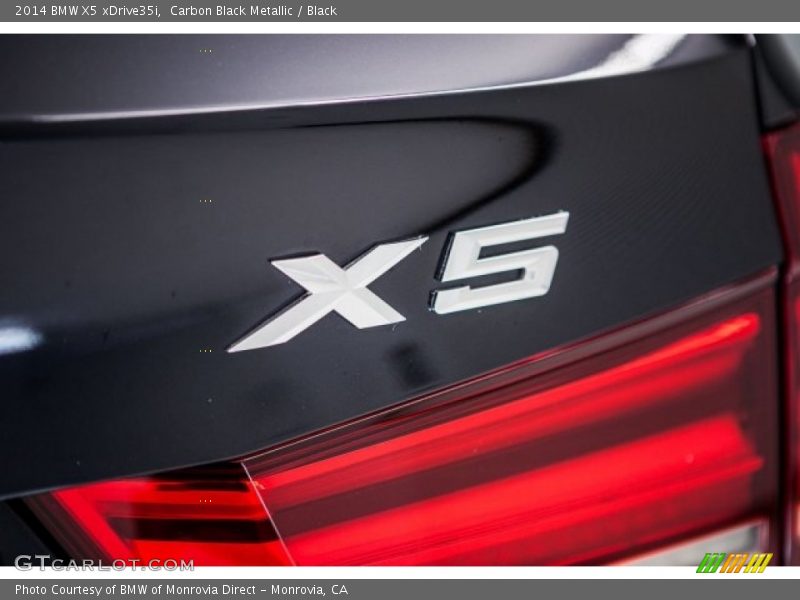 Carbon Black Metallic / Black 2014 BMW X5 xDrive35i