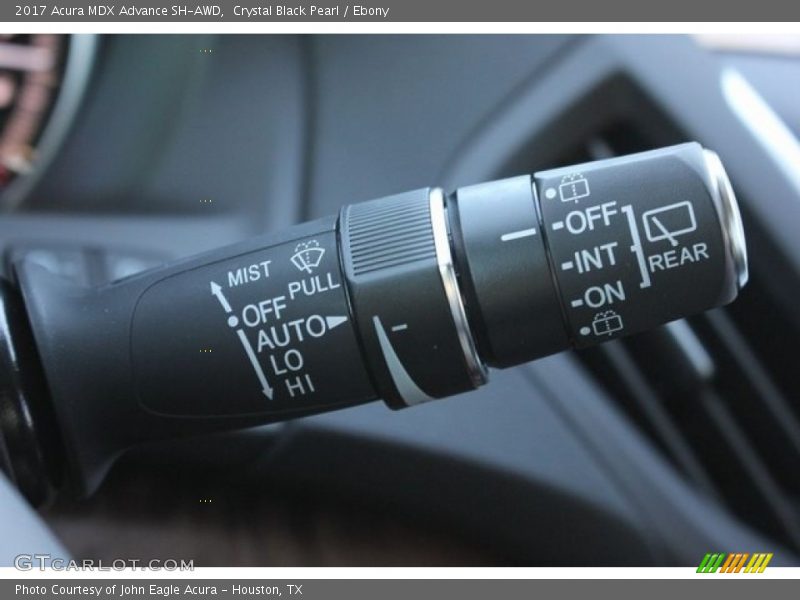 Crystal Black Pearl / Ebony 2017 Acura MDX Advance SH-AWD
