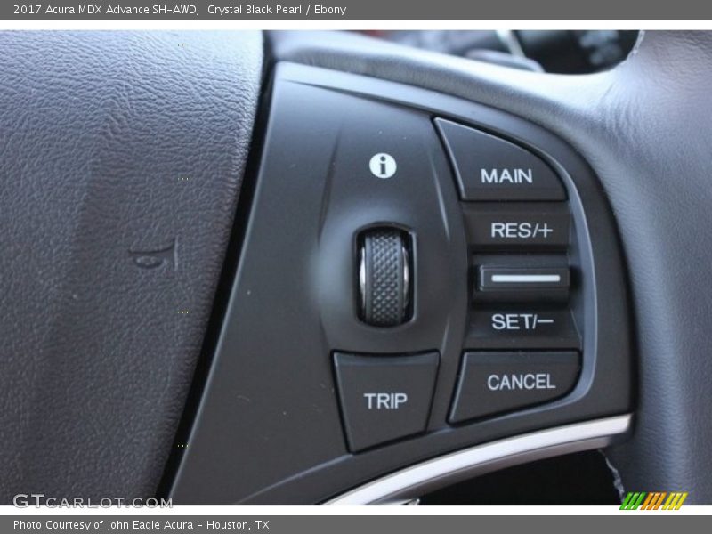 Crystal Black Pearl / Ebony 2017 Acura MDX Advance SH-AWD