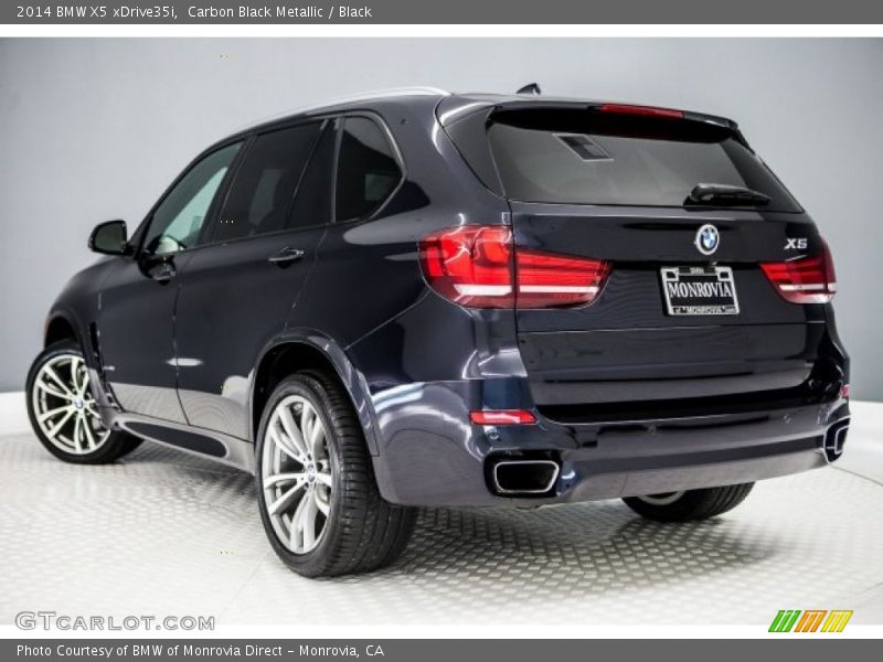 Carbon Black Metallic / Black 2014 BMW X5 xDrive35i