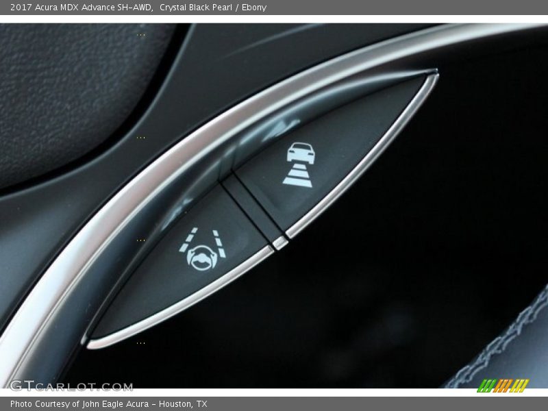 Crystal Black Pearl / Ebony 2017 Acura MDX Advance SH-AWD