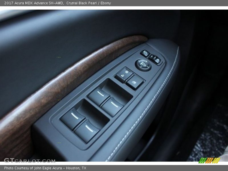 Crystal Black Pearl / Ebony 2017 Acura MDX Advance SH-AWD