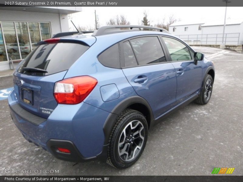 Quartz Blue Pearl / Ivory 2017 Subaru Crosstrek 2.0i Premium