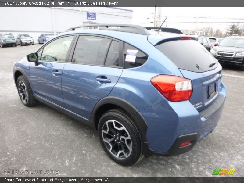 Quartz Blue Pearl / Ivory 2017 Subaru Crosstrek 2.0i Premium