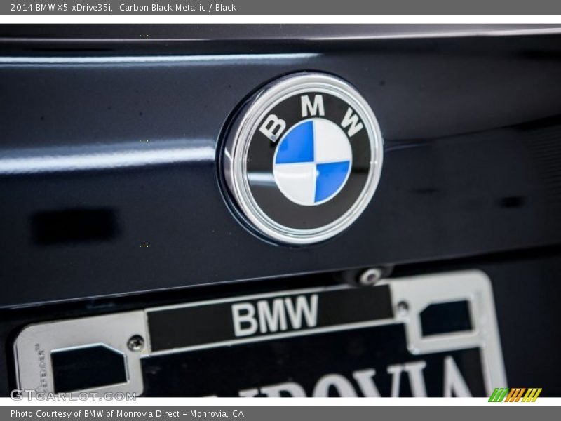 Carbon Black Metallic / Black 2014 BMW X5 xDrive35i