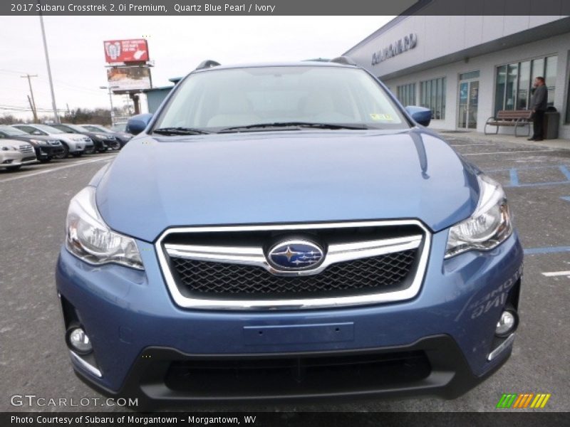 Quartz Blue Pearl / Ivory 2017 Subaru Crosstrek 2.0i Premium