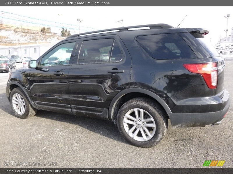 Tuxedo Black / Medium Light Stone 2015 Ford Explorer 4WD
