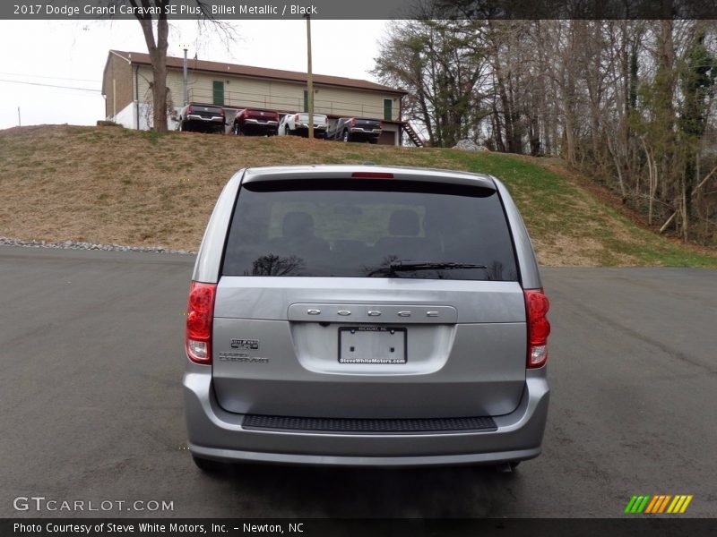 Billet Metallic / Black 2017 Dodge Grand Caravan SE Plus