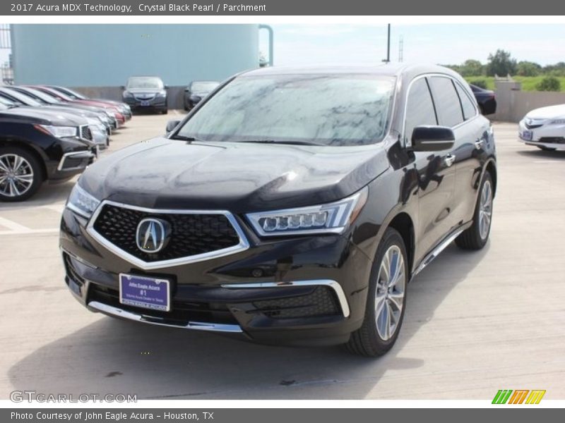 Crystal Black Pearl / Parchment 2017 Acura MDX Technology