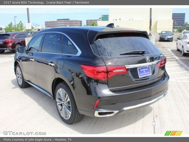 Crystal Black Pearl / Parchment 2017 Acura MDX Technology