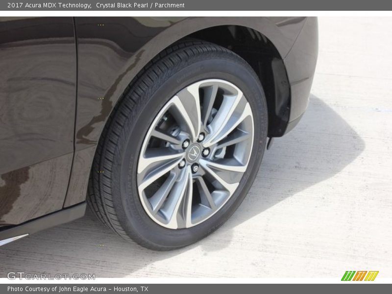 Crystal Black Pearl / Parchment 2017 Acura MDX Technology