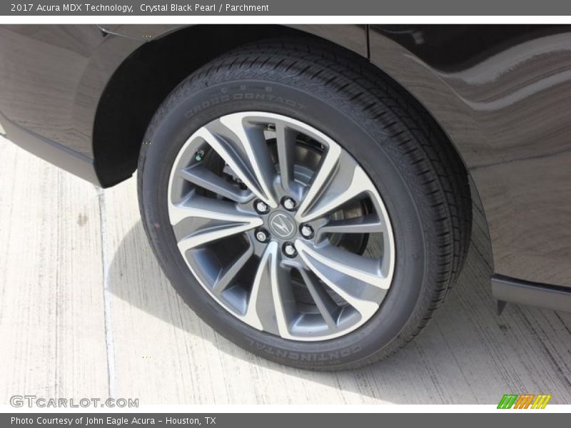Crystal Black Pearl / Parchment 2017 Acura MDX Technology