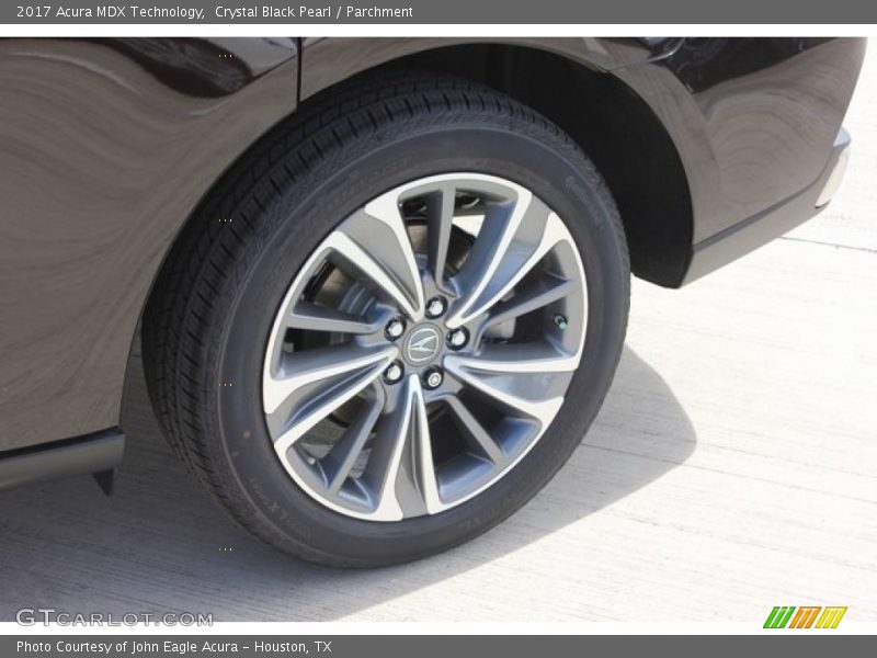 Crystal Black Pearl / Parchment 2017 Acura MDX Technology