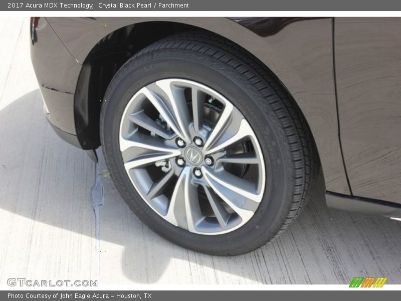 Crystal Black Pearl / Parchment 2017 Acura MDX Technology