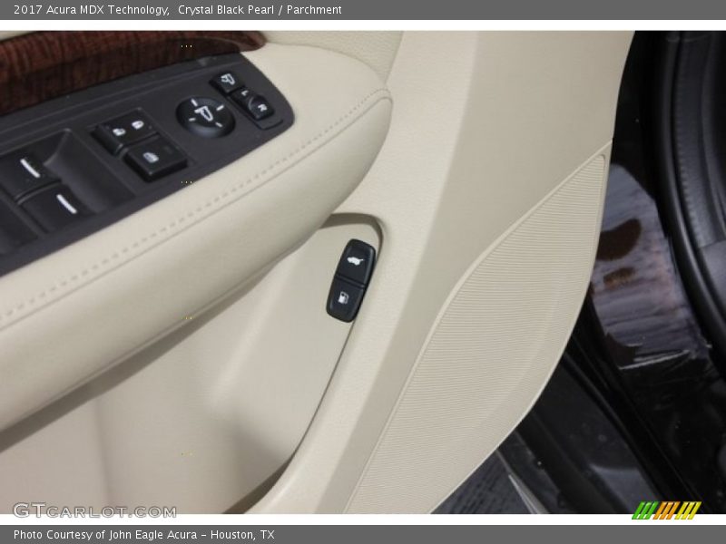 Crystal Black Pearl / Parchment 2017 Acura MDX Technology