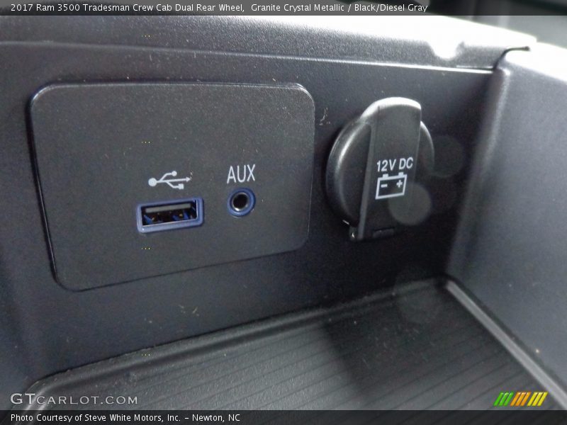 Granite Crystal Metallic / Black/Diesel Gray 2017 Ram 3500 Tradesman Crew Cab Dual Rear Wheel