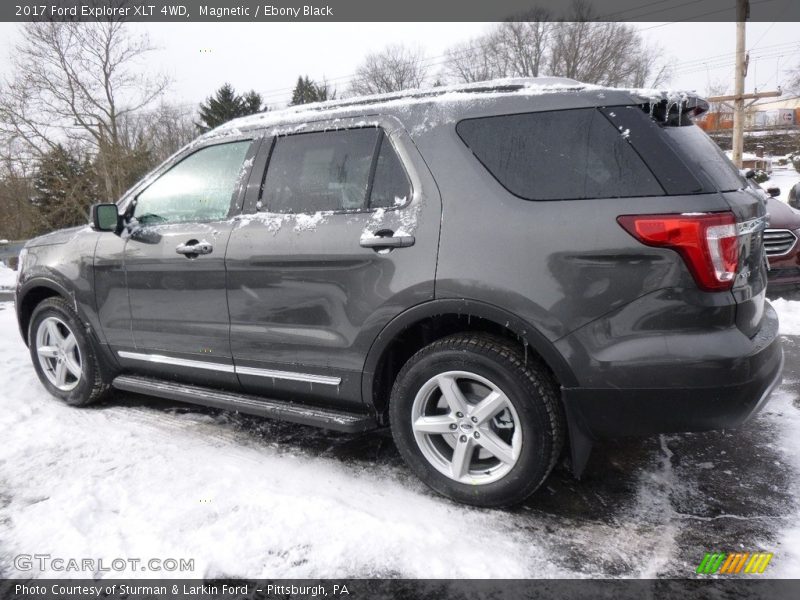 Magnetic / Ebony Black 2017 Ford Explorer XLT 4WD