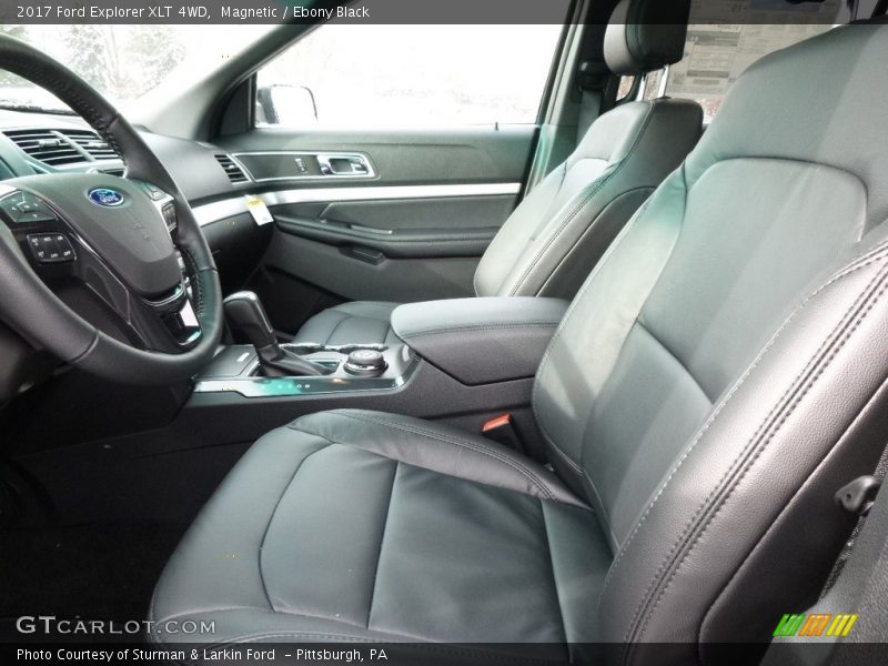 Magnetic / Ebony Black 2017 Ford Explorer XLT 4WD