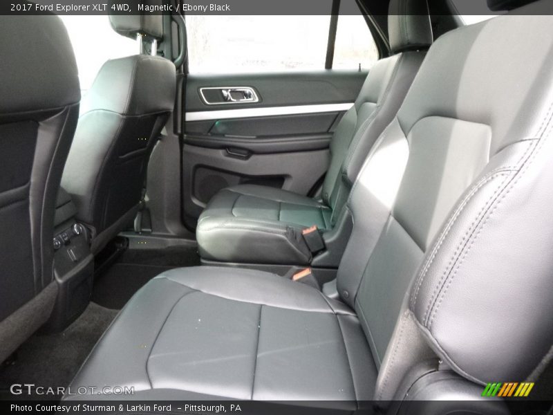Magnetic / Ebony Black 2017 Ford Explorer XLT 4WD