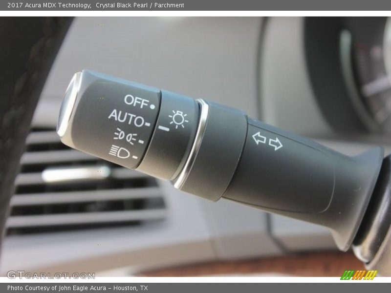 Crystal Black Pearl / Parchment 2017 Acura MDX Technology