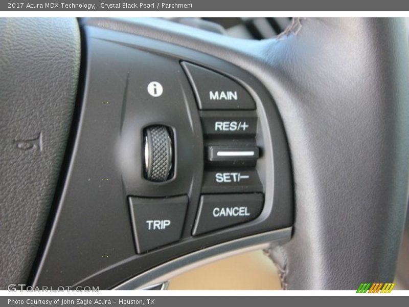 Crystal Black Pearl / Parchment 2017 Acura MDX Technology