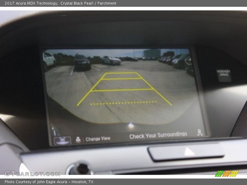 Crystal Black Pearl / Parchment 2017 Acura MDX Technology